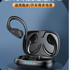 新款运动型蓝牙耳机无线高端适用华为小米男挂耳式专用跑步